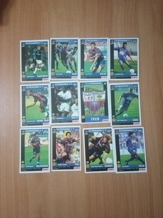 Lote 12 cromos Extremadura CF 1998/1999 98/99