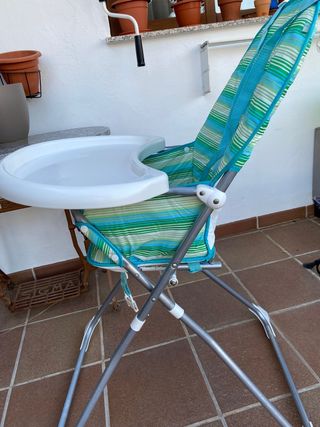 Trona plegable bebé