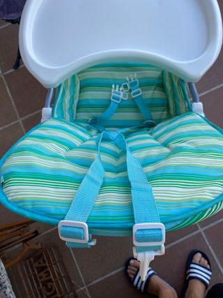 Trona plegable bebé