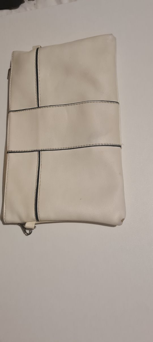 Bolso de mano blanco