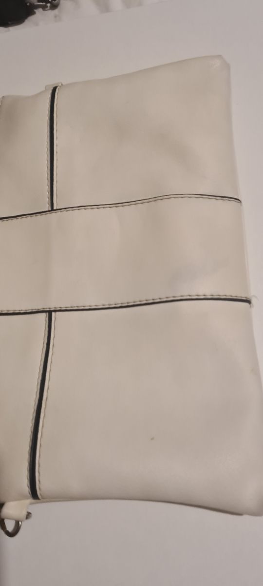 Bolso de mano blanco