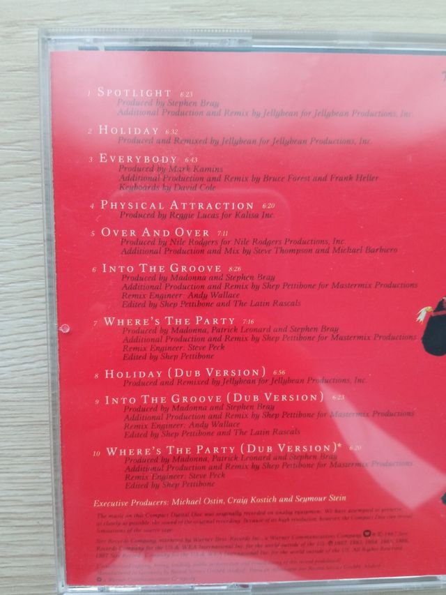 Madonna. You can dance