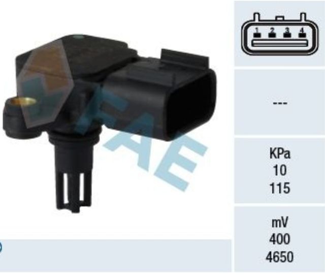 Sensor presión conector admisión ford