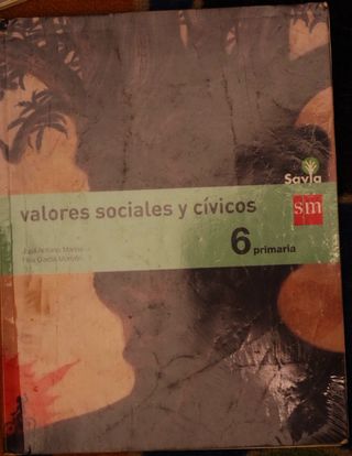 valores sociales y cívicos 6 primaria SM SAVIA
