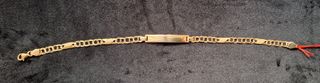 Esclava oro 18k maciza 