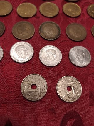 20 Monedas de Pesetas de Francisco Franco 