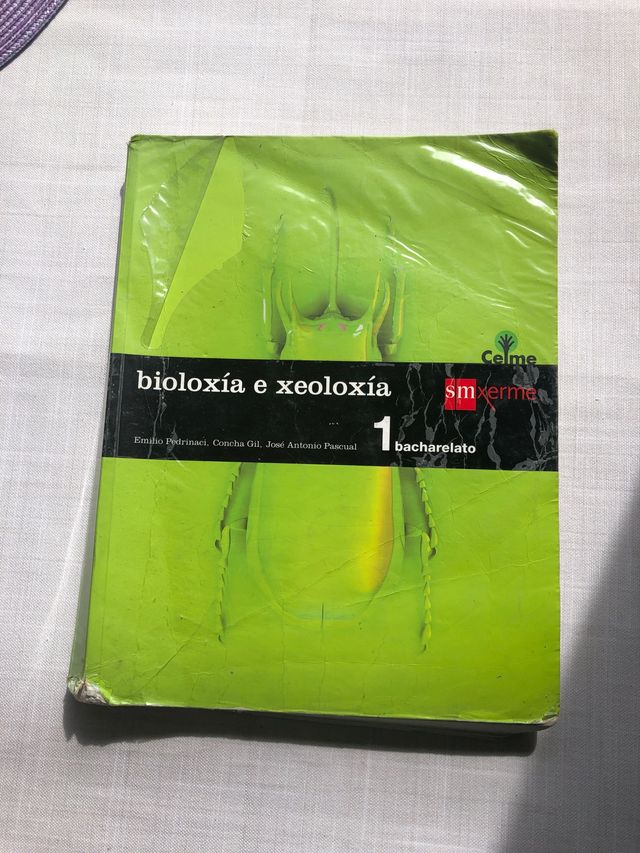 Libro de biología 1 bachillerato