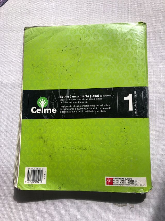 Libro de biología 1 bachillerato