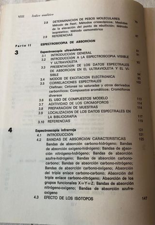 Determinación de estructuras orgánicas