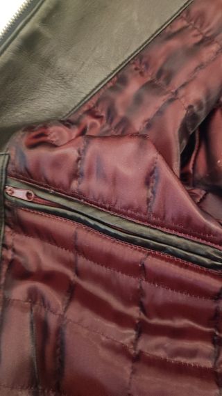 Chaquetón de piel para hombre