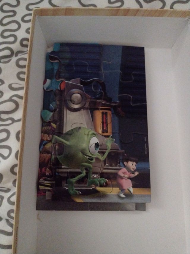 Puzzle madera pixar