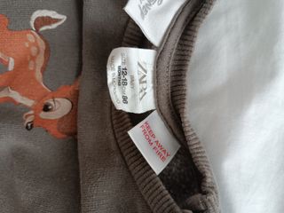 sudadera bebé Zara Disney Bambi