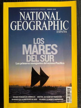 National Geographic España. Marzo 2008