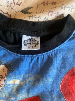 camiseta superman warner
