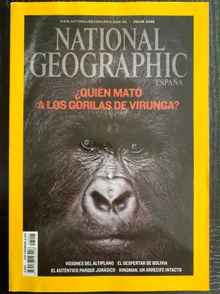 National Geographic España. Julio 2008