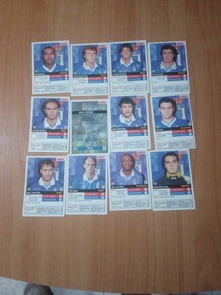 Lote 12 Cromos Real Oviedo 1998/1999