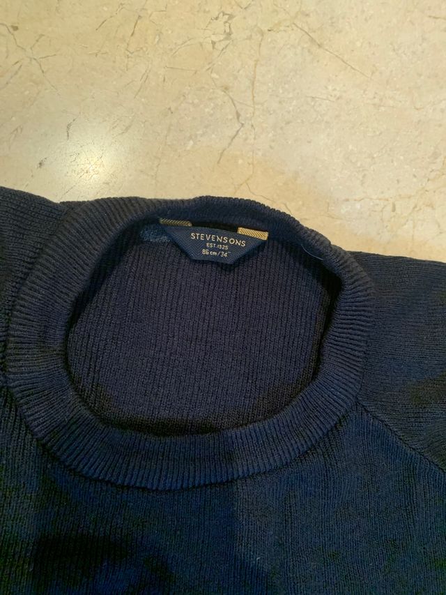 jerseu azul marino uniforme