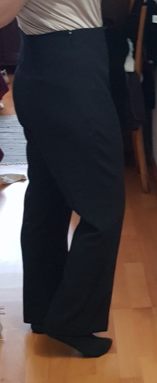 Pantalon negro de vestir