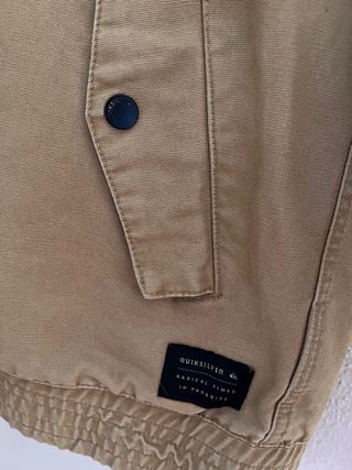 Chaqueta Parka Quiksilver Marrón