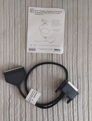 Cable 045647 conexion portátil dell disquetera