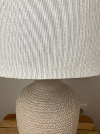 Lámpara de mesa inspiración nautica