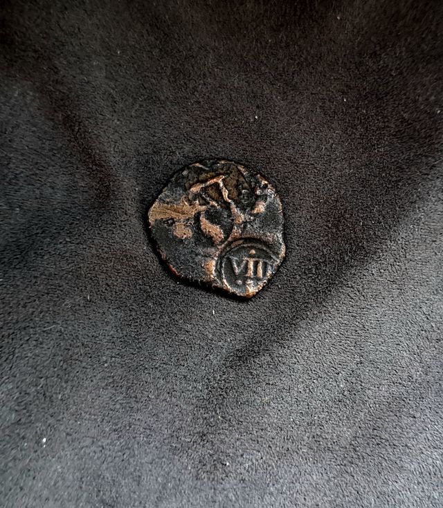 Vellón de 8 Maravedís de Felipe IV de 1641- Coruña