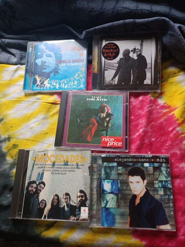 CDs de música variados