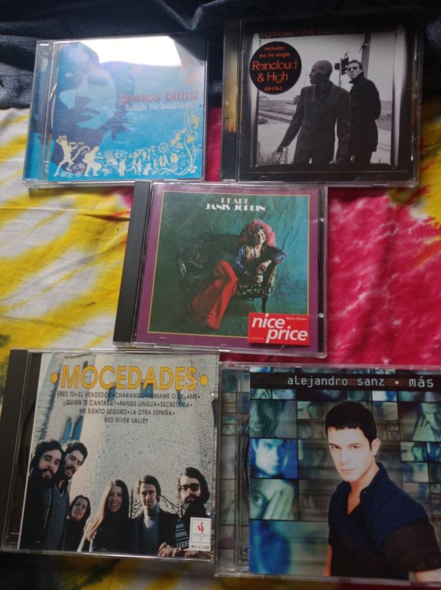 CDs de música variados