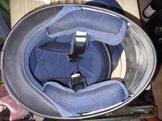 Casco moto in fibra taglia large