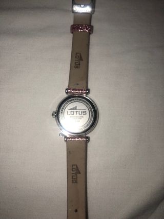 RELOJ LOTUS NIÑA ROSA BRILLANTINA