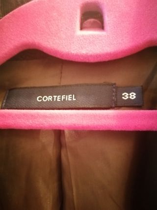 Chaqueta entretiempo marrón