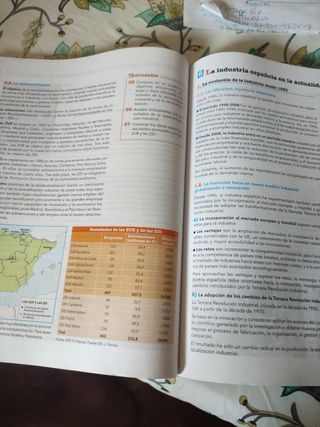 Libro de Geografía de 2 de Bachillerato