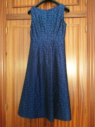 Vestido azul fiesta