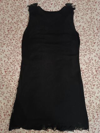 Vestido T-M negro estilo años 20