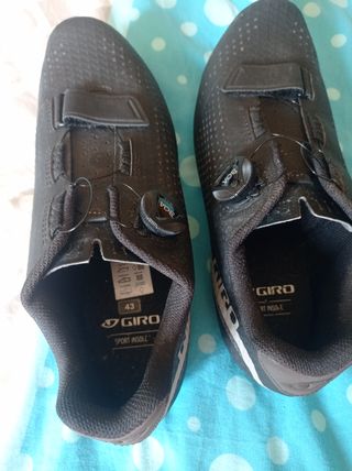 Zapatillas GIRO talla 43 bici carretera carbono