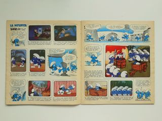 Álbum de cromos LOS PITUFOS (Panini, 1982)