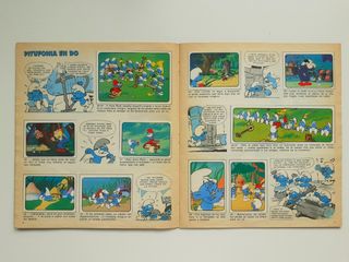 Álbum de cromos LOS PITUFOS (Panini, 1982)