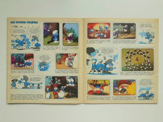 Álbum de cromos LOS PITUFOS (Panini, 1982)