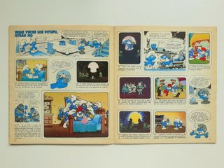 Álbum de cromos LOS PITUFOS (Panini, 1982)