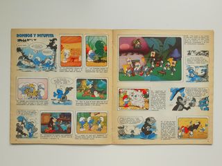 Álbum de cromos LOS PITUFOS (Panini, 1982)