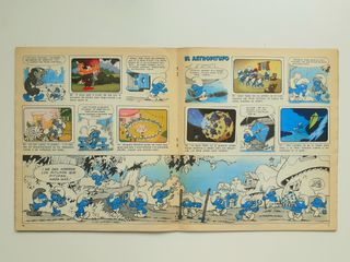 Álbum de cromos LOS PITUFOS (Panini, 1982)