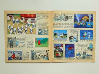 Álbum de cromos LOS PITUFOS (Panini, 1982)