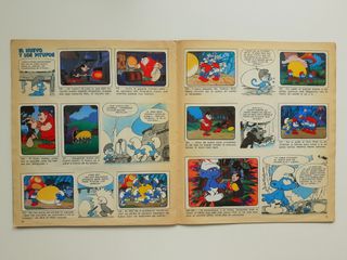 Álbum de cromos LOS PITUFOS (Panini, 1982)