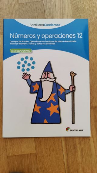 9788468013015 Números y operaciones 12 Santillana