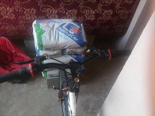 Bicicleta con suspensión 