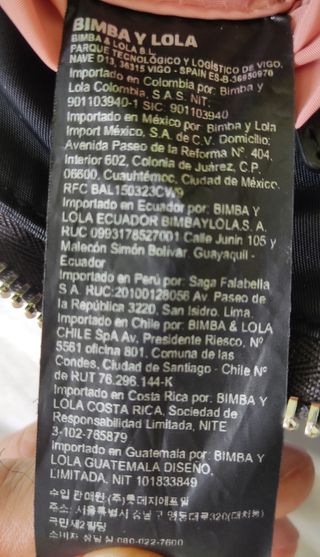 Bolso Bimba y Lola