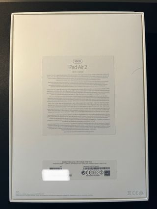 iPad Air 2 16 GB Wifi+Cellular