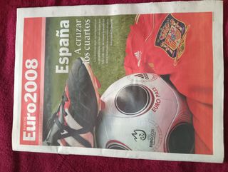 Periódicos España Mundial de futbol