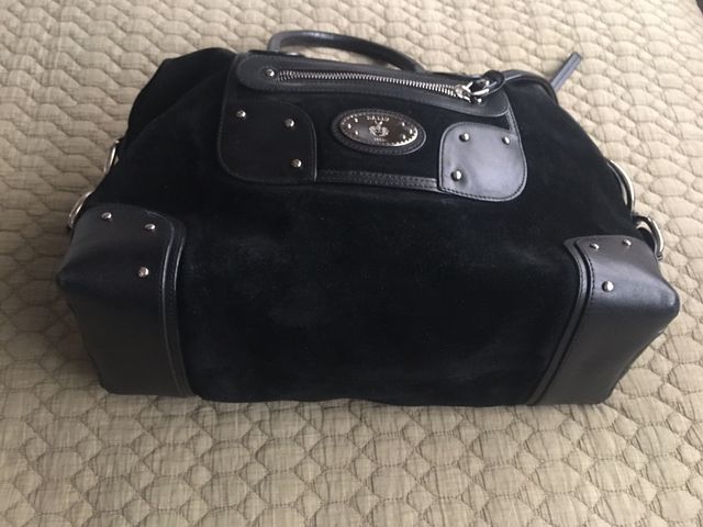 Bolso de piel de napa negra de Bally