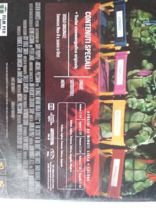 DVD Tartarughe Ninja II - Il segreto di Ooze